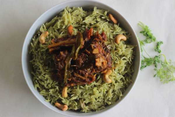 Vijayawada Goat Pulav