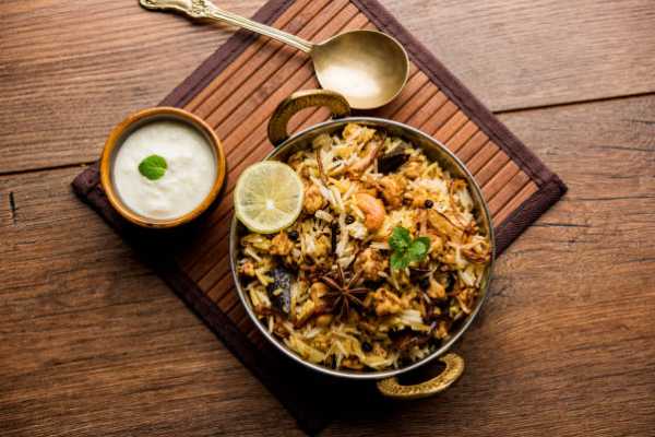 Goat Kheema Biryani
