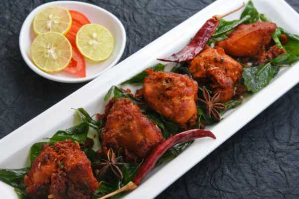 Karivepaku Chicken