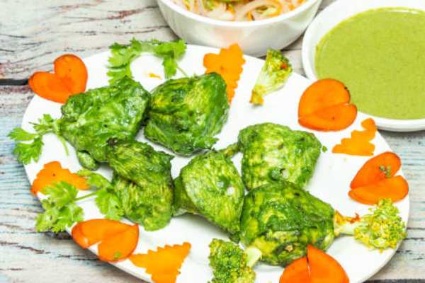 Hariyali Chicken Kebab 