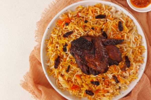 Goat Roast Biryani