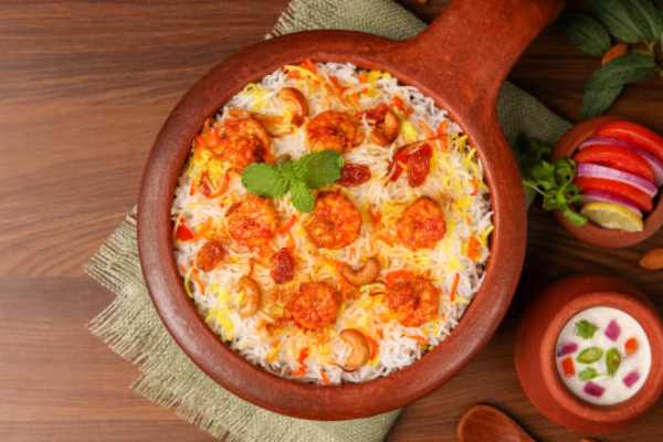 Shrimp Biryani
