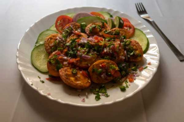 Boiled Egg Tikka Dry