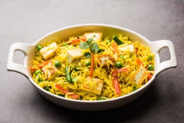 Paneer 65 Biryani 58 Oz
