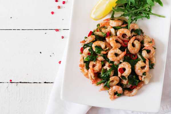 SHRIMP SAAG
