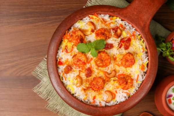 Shrimp Biriyani