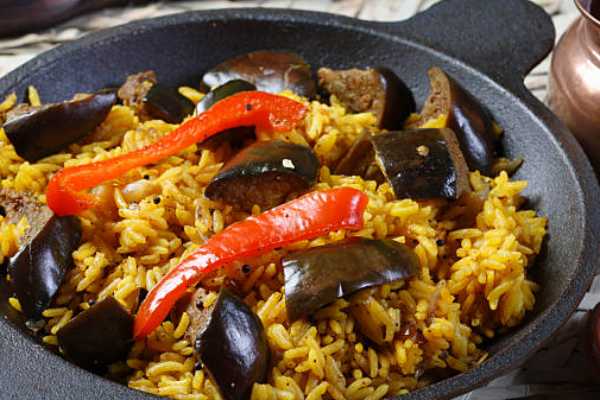 Gutti Vankaya Biryani