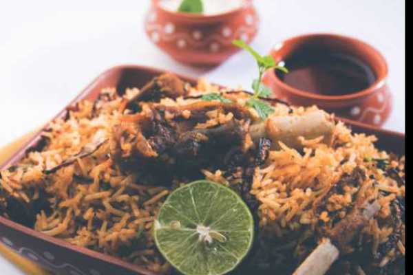 Mutton Dum Biriyani 2 Pack + Free 16oz Chicken 65