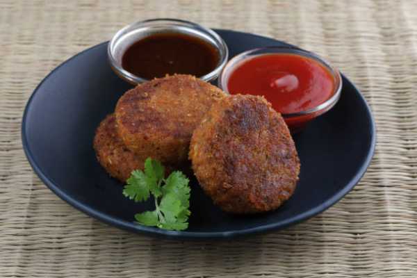 Veg Cutlet (4 Pieces)