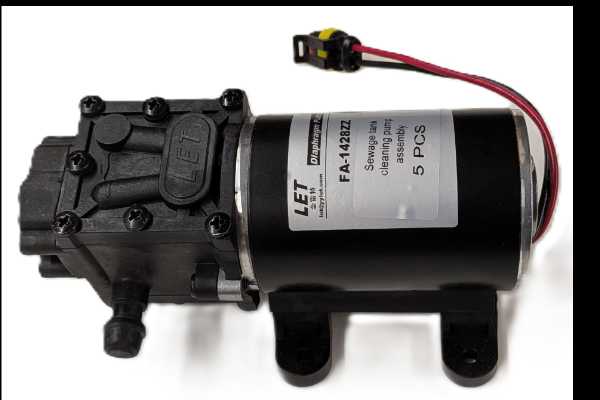 Sewage tank cleaning pump assembly - #PR-IDP-497A