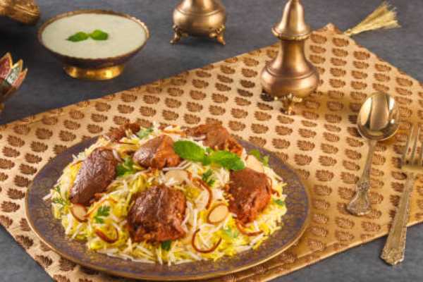 Goat Dum Biryani