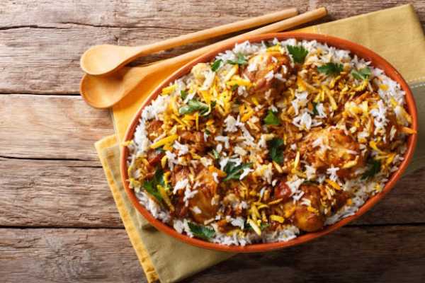 Fried Chicken Biriyani