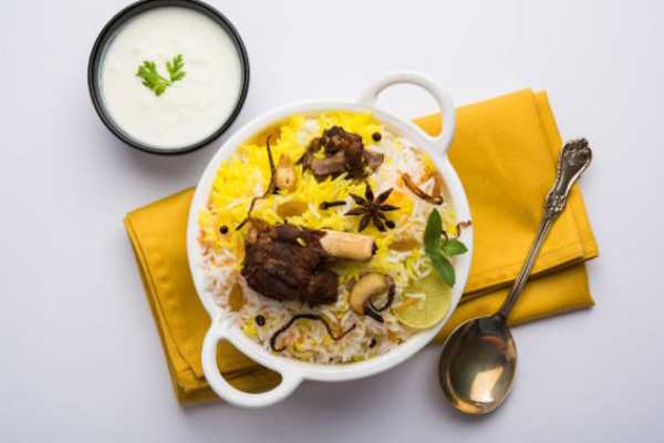 Mutton Dum Biriyani  Talapakatty Biryani