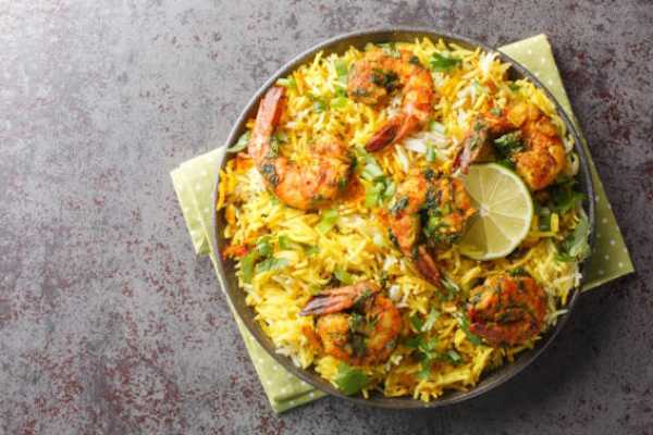 Prawn 65 Biryani