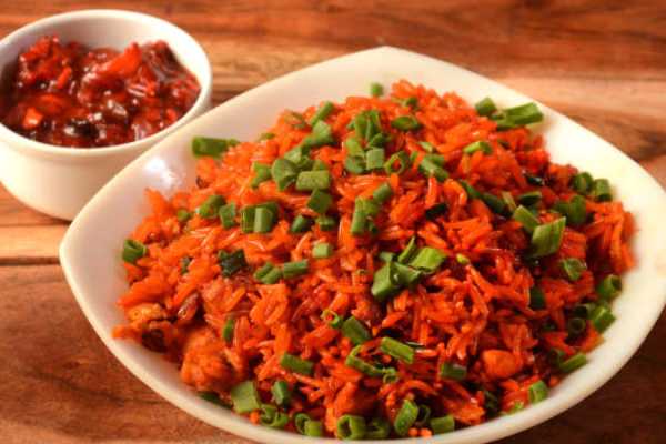 Schezwan Fried Rice Chicken