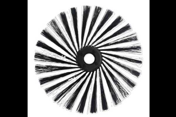 Side brush with longer bristles - #PR-PDU-537B