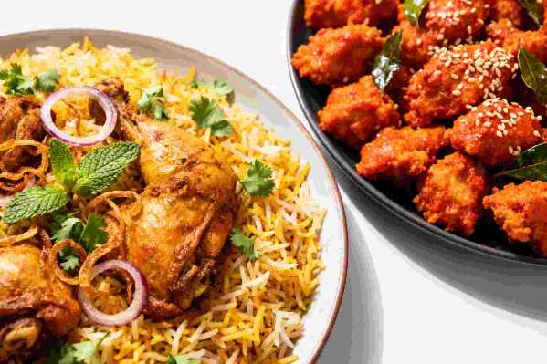 1 Chicken Biryani + Chicken Appetizer Combo