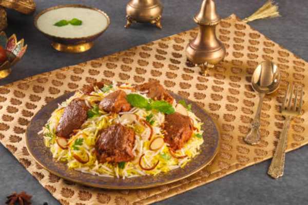 Goat Dum Biryani