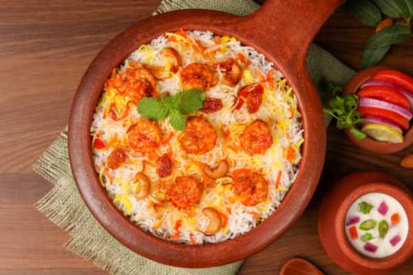 Shrimp Biryani