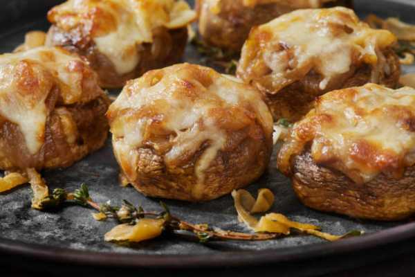 Tandoori stuffed mushroom