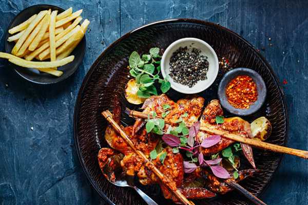 Black Pepper Chili Chicken