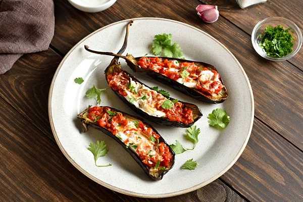 Eggplant in Garlic Sauce