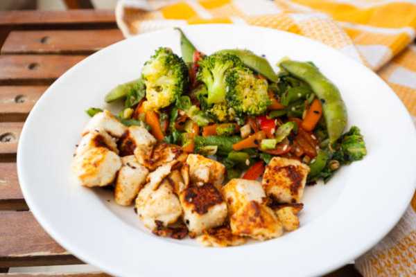 Stir Fry Vegetables with Paneer