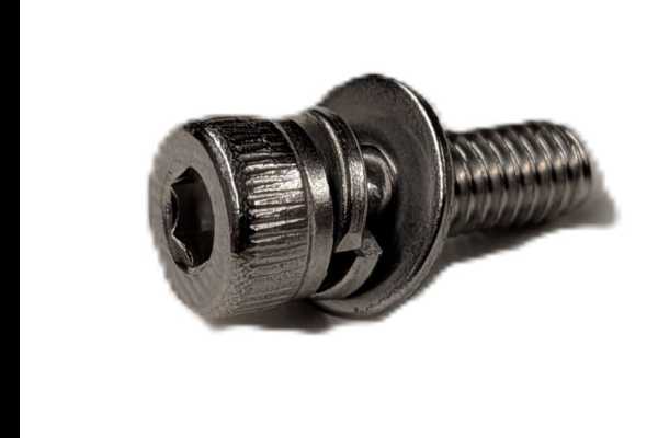 Hexagon socket bolt, flat washer, spring washer assembly M4x12 - #PR-IDP-443B