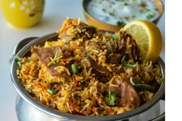 Vijayawada Goat Pulav