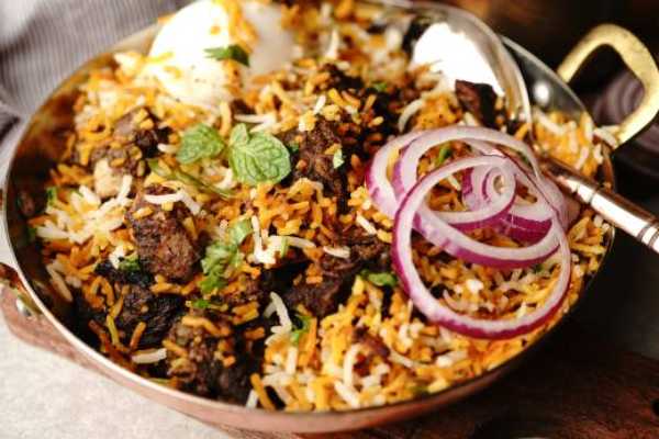 Lamb Kheema Biryani