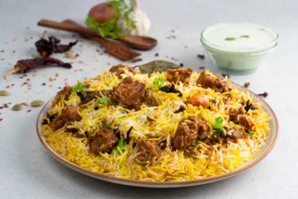 Amaravathi Lamb Biryani