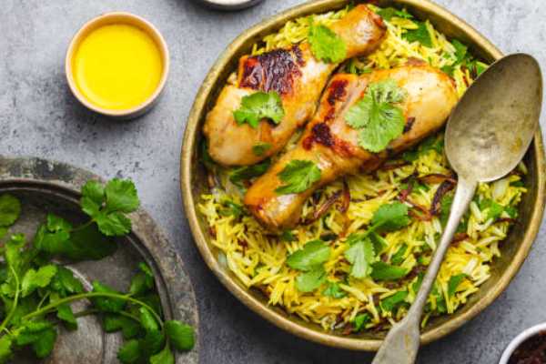 Gongura Chicken Biryani