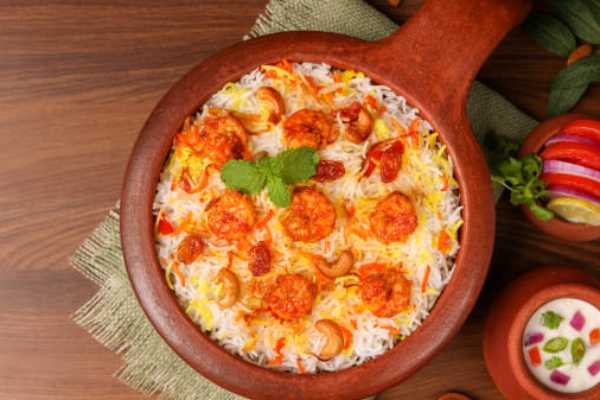VIJAYAWADA SHRIMP BIRYANI