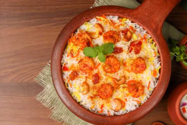 Special Shrimp Biryani