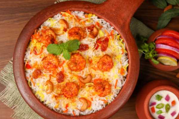 Family Pack Vijayawada Shrimp Biryani