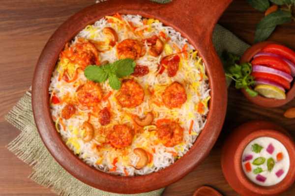 Shrimp Biryani