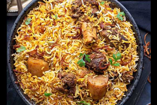 Goat Chukka Biryani