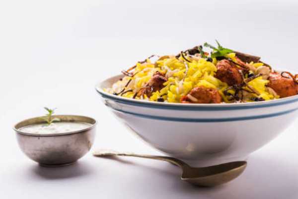 Ghee Roast Mutton Biryani
