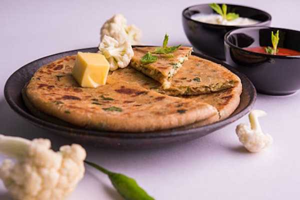 Gobi onion Parantha