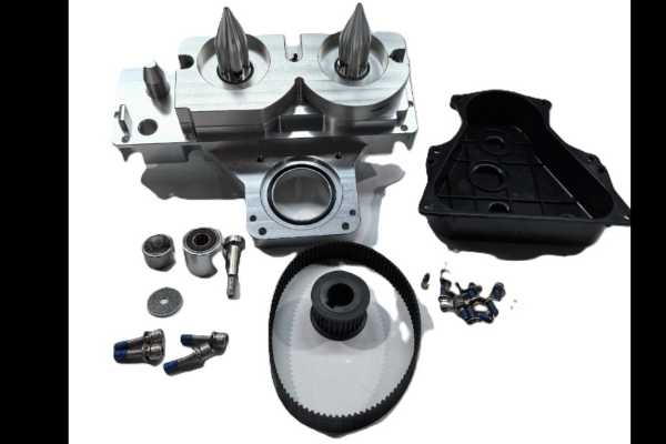 Roller brush drive assembly (excluding motor) - #PR-PDU-458B