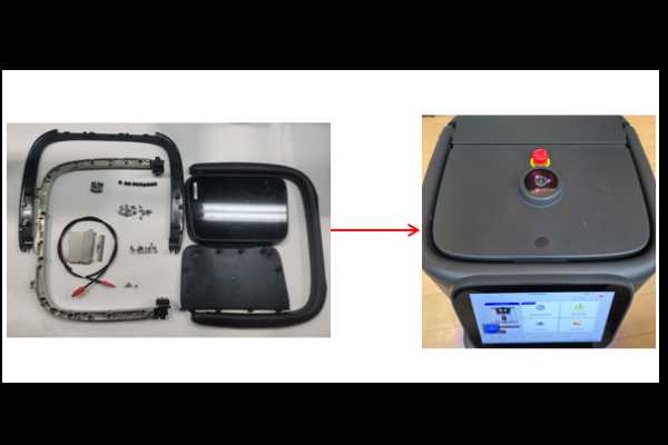 Screen handle assembly (black version) - #PR-PDU-270B