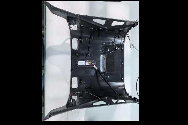 Front shell assembly (black) - #PR-PDU-272B