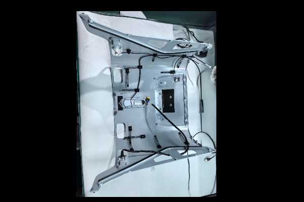 Front shell assembly (yellow-green) - #PR-PDU-271B