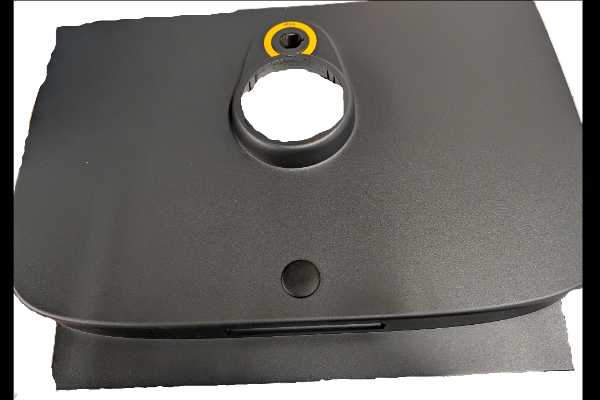 Battery compartment top cover (black) - #PR-PDU-269B
