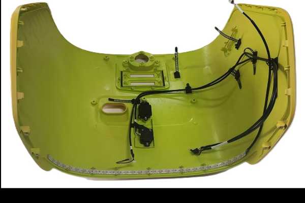 Backshell assembly (yellow model)
