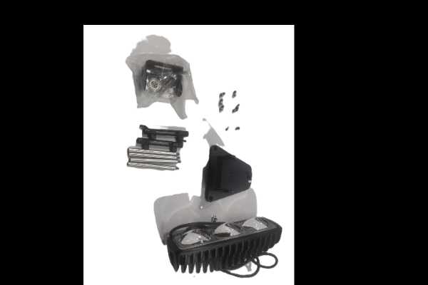 Red forkift safety light - #PR-PDU-366A