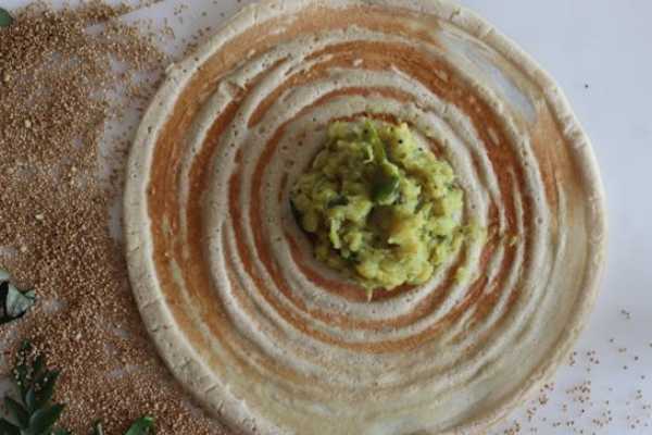 Onion Masala Dosa