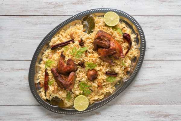 Fmly  Chicken Dynamite Pulav
