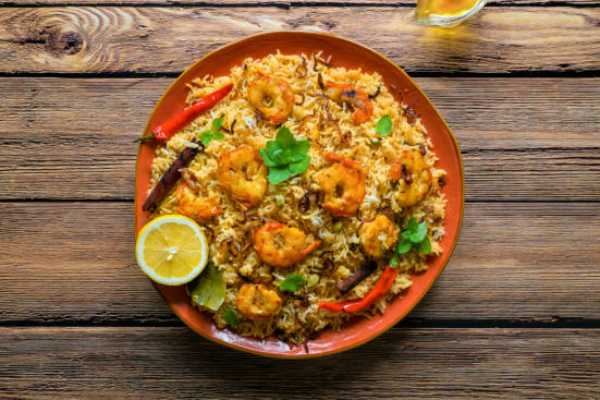 Fmly. Shrimp Fry Pulav