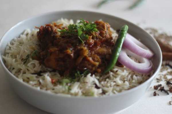 Chicken Ghee Roast Pulav